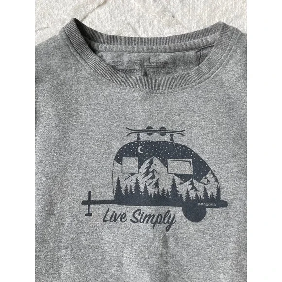 Patagonia Live Simply recycled crew neck sweatshirt size S - Picture 4 of 5
